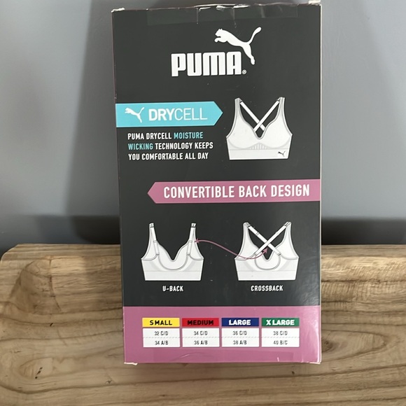 Puma 2 Pack Seamless Sports Bra - Picture 2 of 2